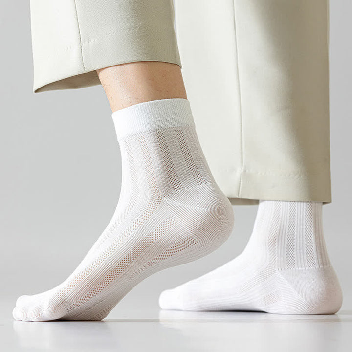 Calcetines ultrafinos de seda morera para hombre