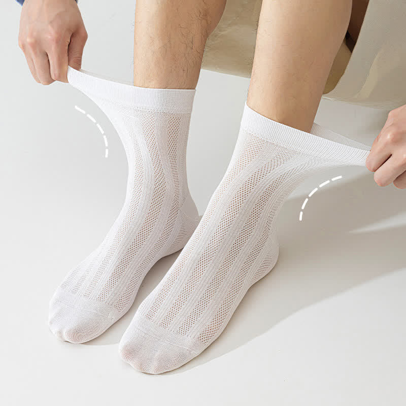 Calcetines ultrafinos de seda morera para hombre