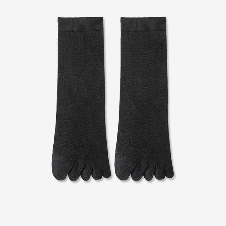 Calcetines de verano de malla fina de cinco dedos para mujer
