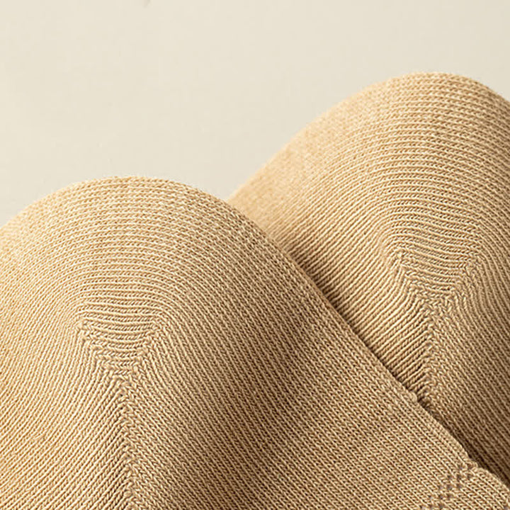 Calcetines cortos finos de verano con diseño acanalado de malla para hombre