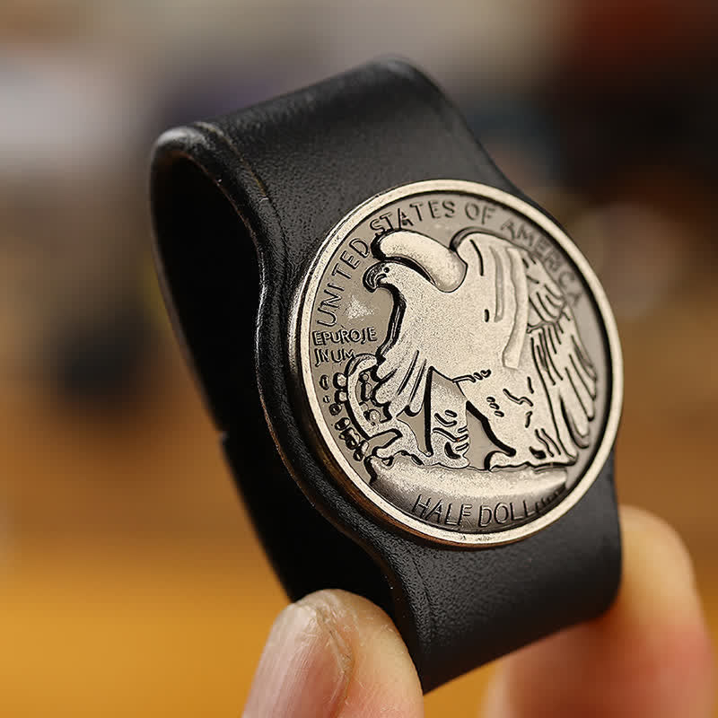 Anillo de fijación para cinturón de cuero auténtico con adorno para cintura