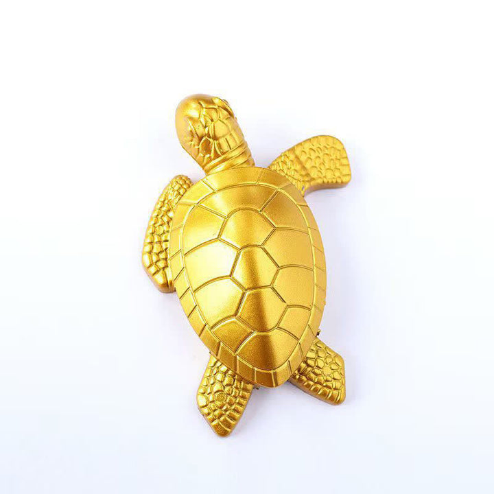 Encendedor de quesoseno recargable con forma de mini tortuga, novedoso