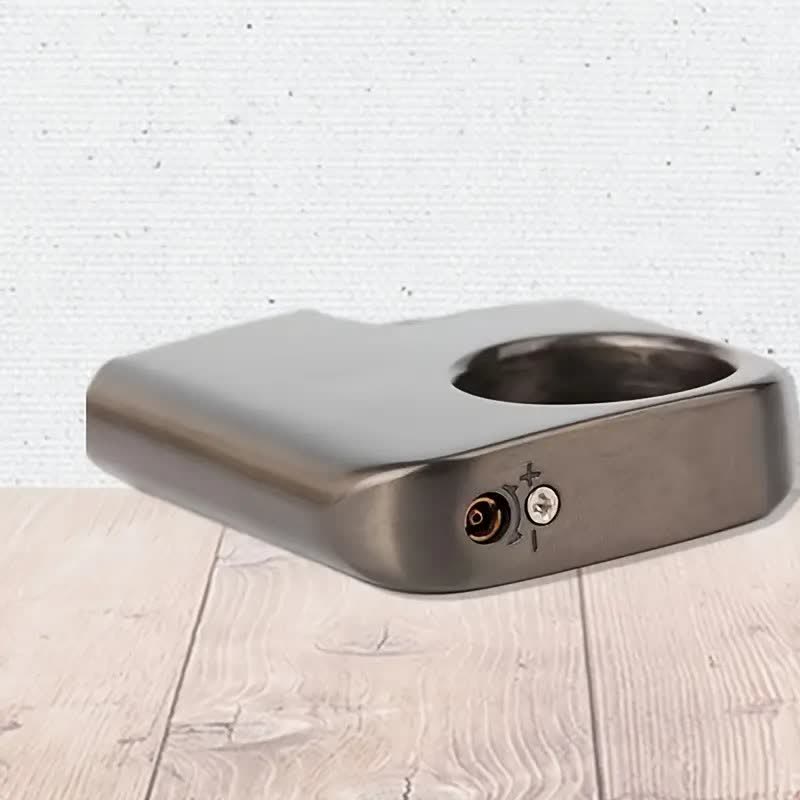Encendedor de butano recargable con mango creativo en forma de anillo