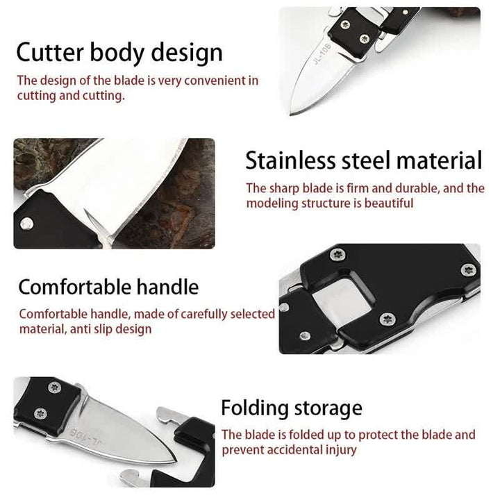 Pulsera táctica de supervivencia de emergencia para exteriores con cuchillo oculto - image 5