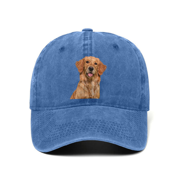 Gorra de béisbol ajustable para amantes de los perros Golden Retriever