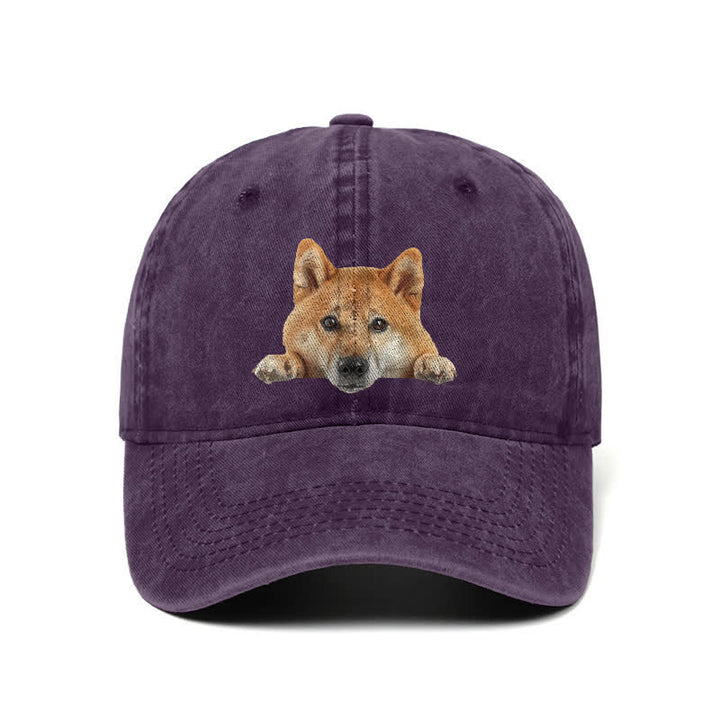 Gorra de béisbol ajustable para amantes de los perros Shiba Inu