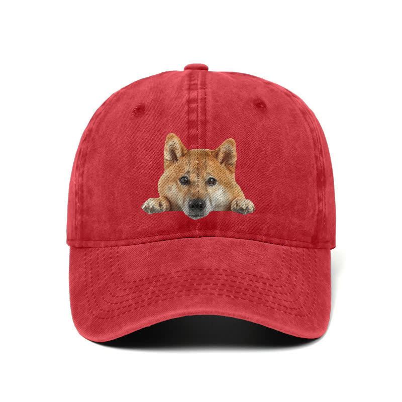 Gorra de béisbol ajustable para amantes de los perros Shiba Inu
