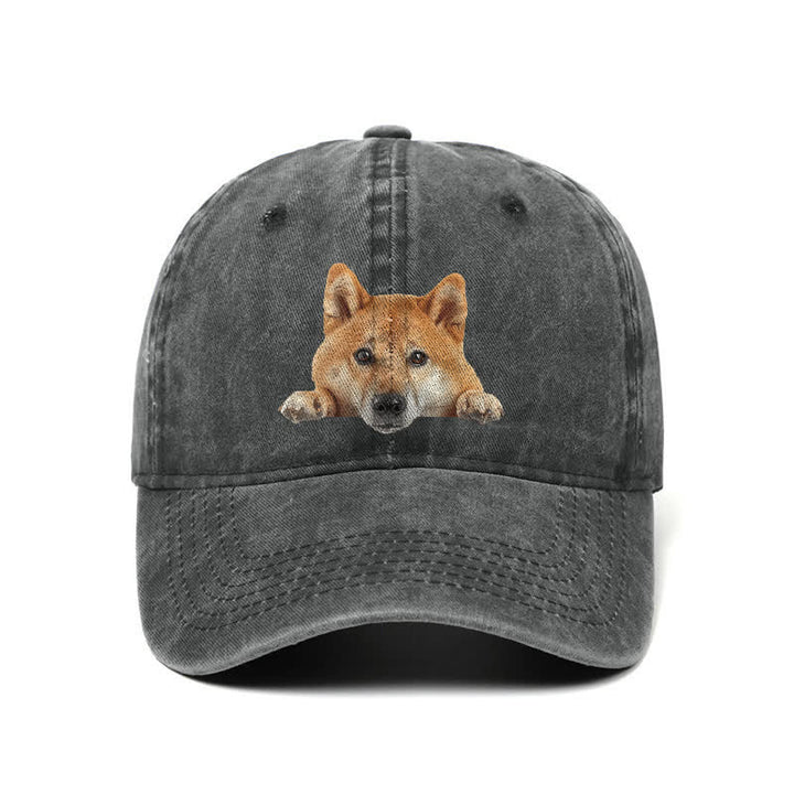 Gorra de béisbol ajustable para amantes de los perros Shiba Inu