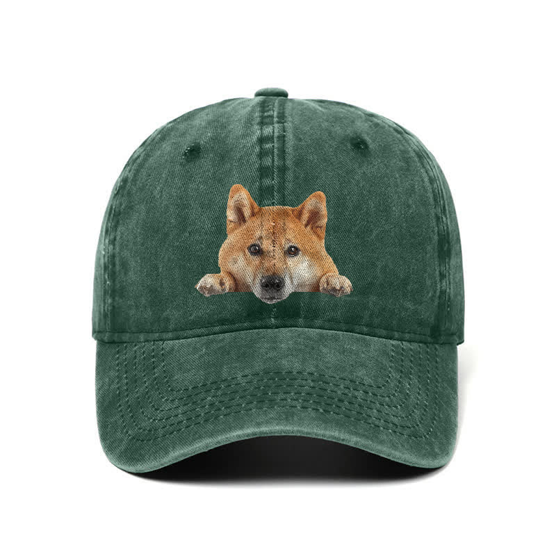Gorra de béisbol ajustable para amantes de los perros Shiba Inu