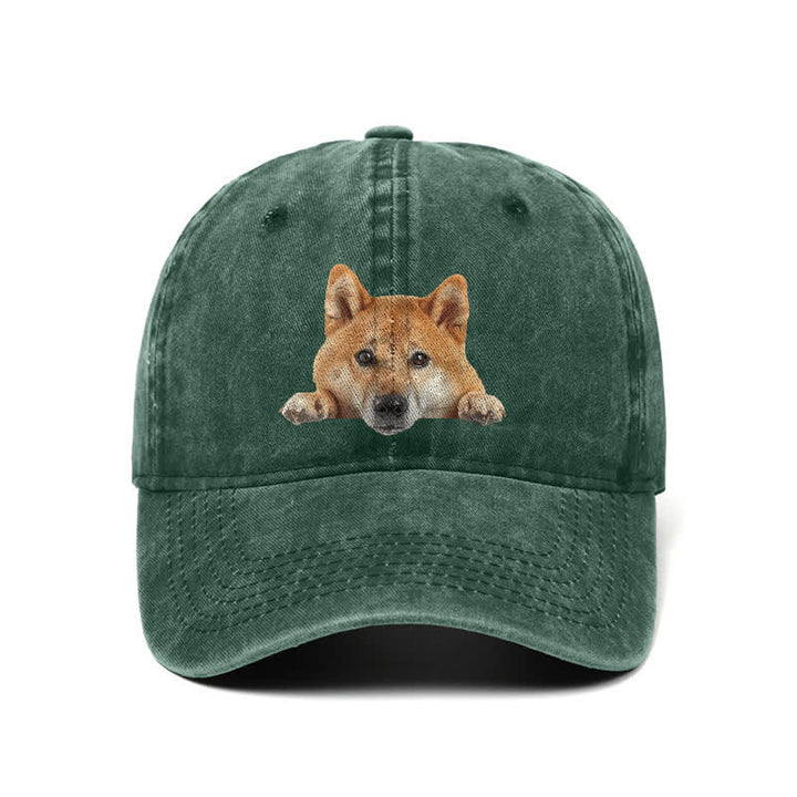 Gorra de béisbol ajustable para amantes de los perros Shiba Inu