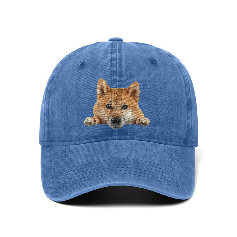 Gorra de béisbol ajustable para amantes de los perros Shiba Inu