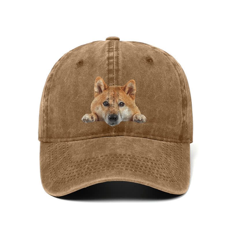 Gorra de béisbol ajustable para amantes de los perros Shiba Inu