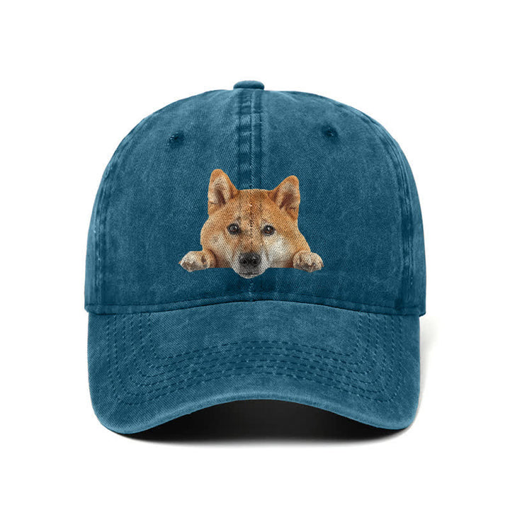 Gorra de béisbol ajustable para amantes de los perros Shiba Inu