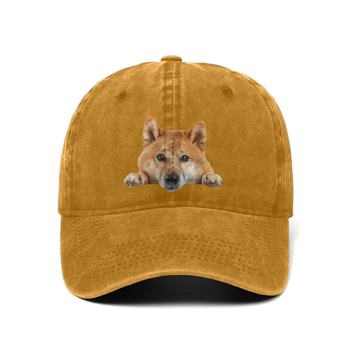 Gorra de béisbol ajustable para amantes de los perros Shiba Inu