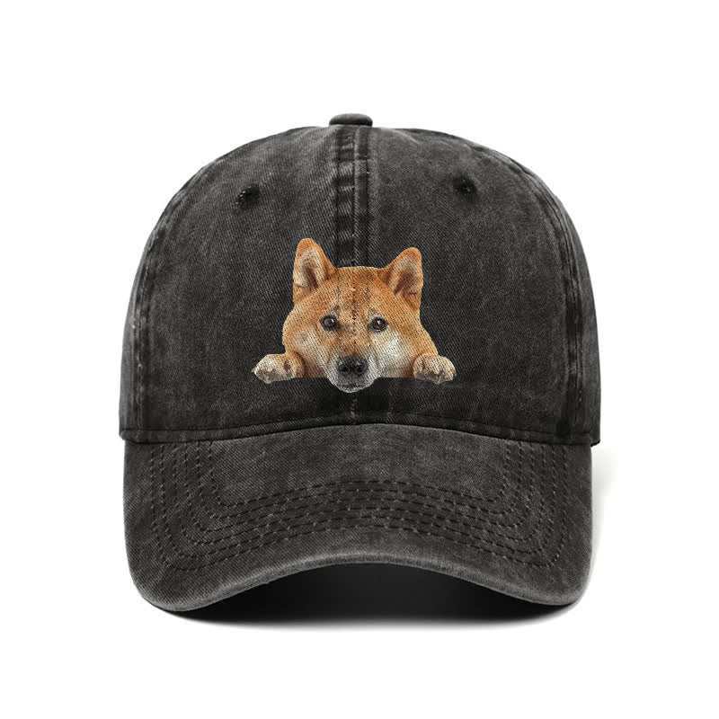 Gorra de béisbol ajustable para amantes de los perros Shiba Inu