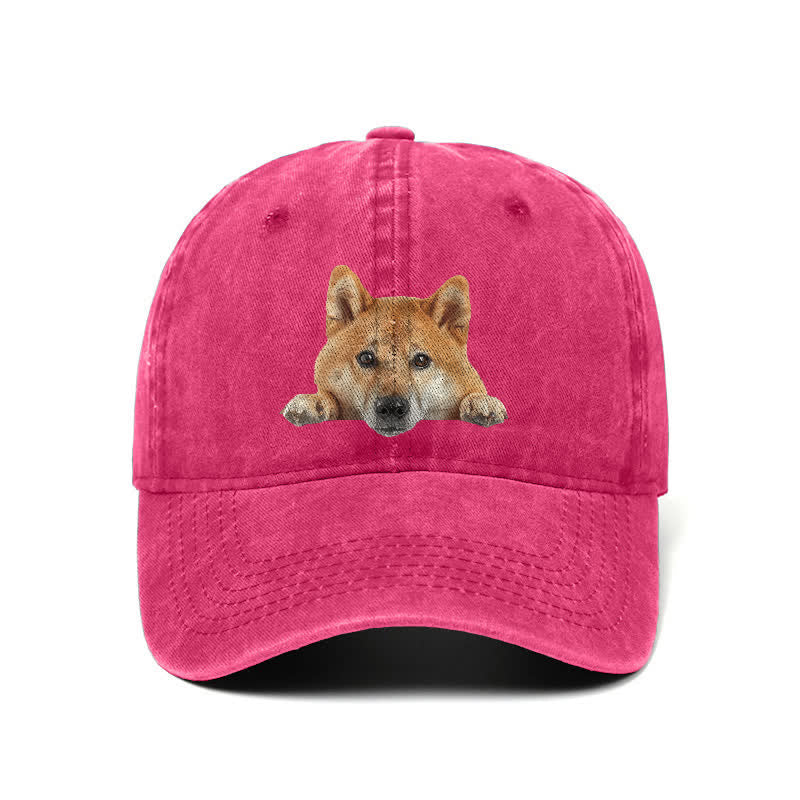 Gorra de béisbol ajustable para amantes de los perros Shiba Inu