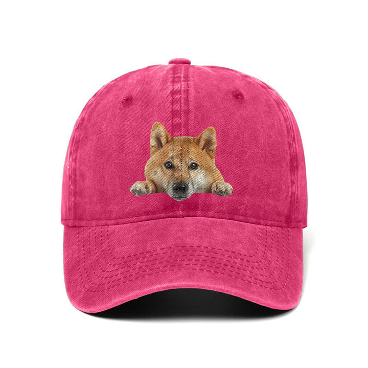 Gorra de béisbol ajustable para amantes de los perros Shiba Inu