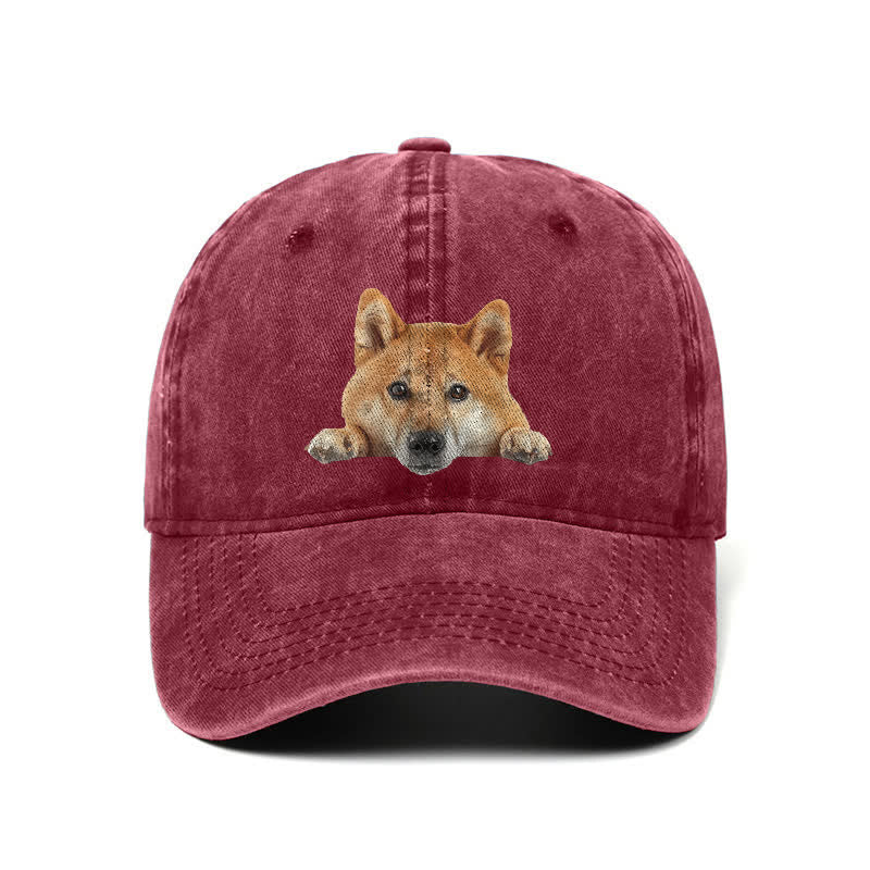 Gorra de béisbol ajustable para amantes de los perros Shiba Inu