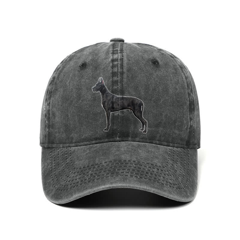 Gorra de béisbol ajustable para amantes de los perros dóberman
