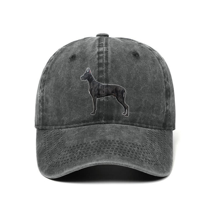 Gorra de béisbol ajustable para amantes de los perros dóberman