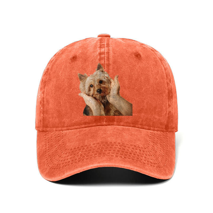 Gorra de béisbol ajustable para amantes de los perros Yorkshire Terrier