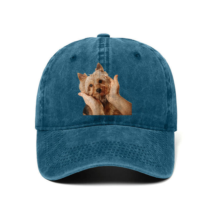 Gorra de béisbol ajustable para amantes de los perros Yorkshire Terrier