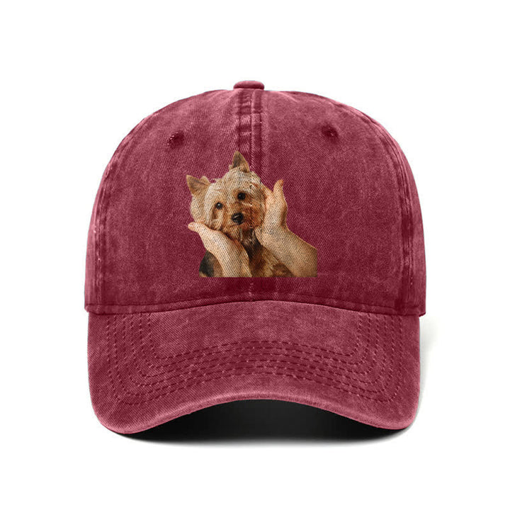 Gorra de béisbol ajustable para amantes de los perros Yorkshire Terrier