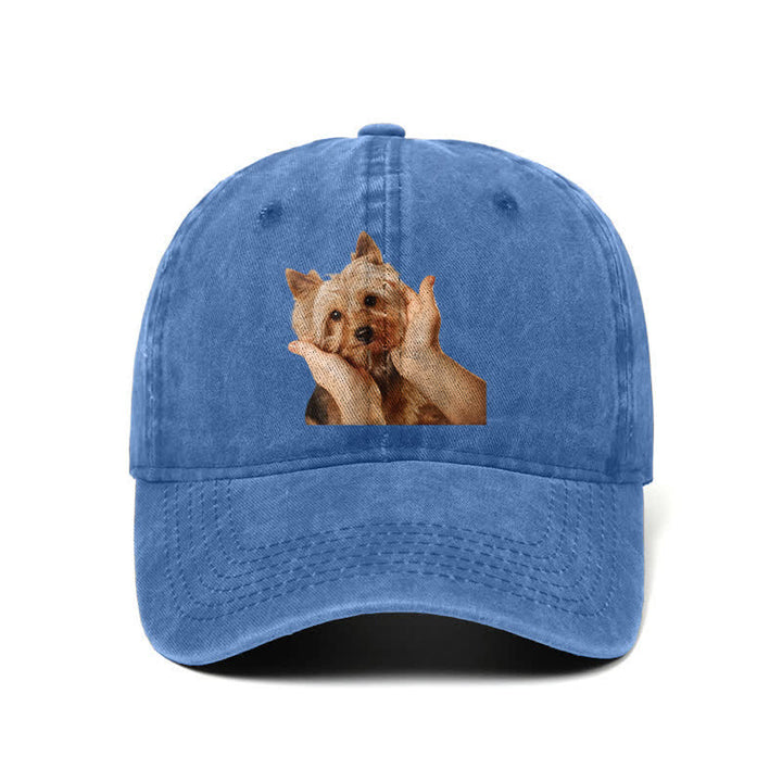 Gorra de béisbol ajustable para amantes de los perros Yorkshire Terrier