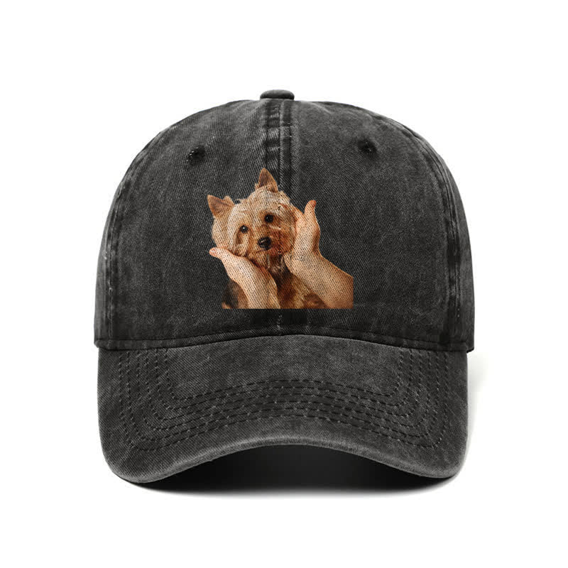 Gorra de béisbol ajustable para amantes de los perros Yorkshire Terrier
