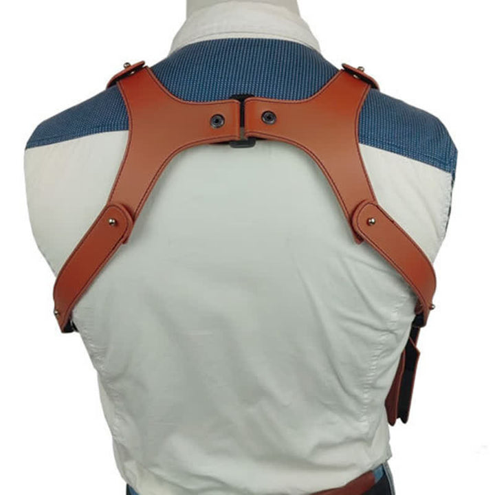 Bolsa deportiva doble de hombro para axilas con trabilla para cinturón - image 5