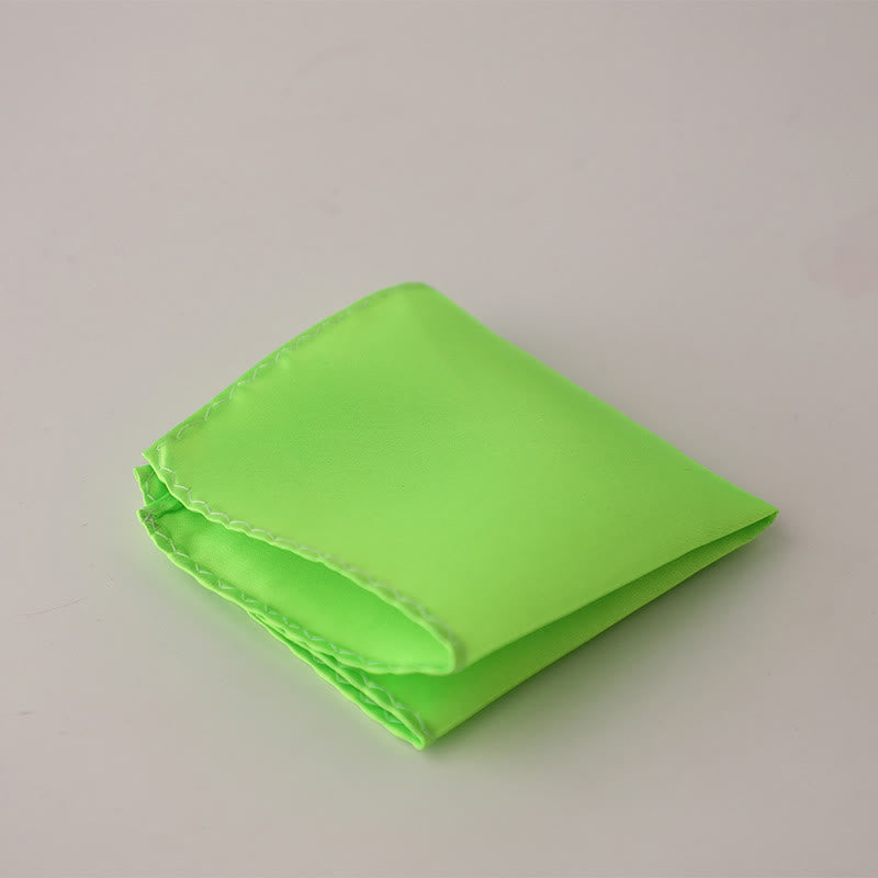 Pañuelo de bolsillo sencillo de color liso para boda de hombre - Monasterio - image 39