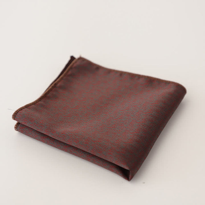 Pañuelo de bolsillo vintage para caballero con múltiples estampados para hombre - Estilo #14 - image 18