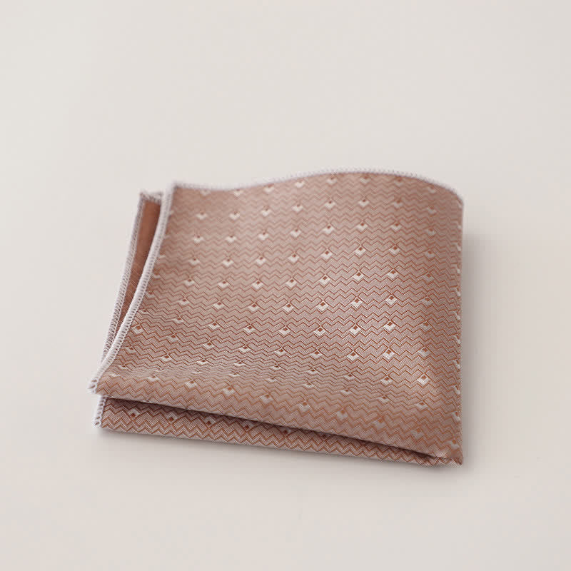 Pañuelo de bolsillo vintage para caballero con múltiples estampados para hombre - Estilo #8 - image 12