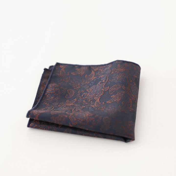 Pañuelo de bolsillo vintage para caballero con múltiples estampados para hombre - Estilo #19 - image 23