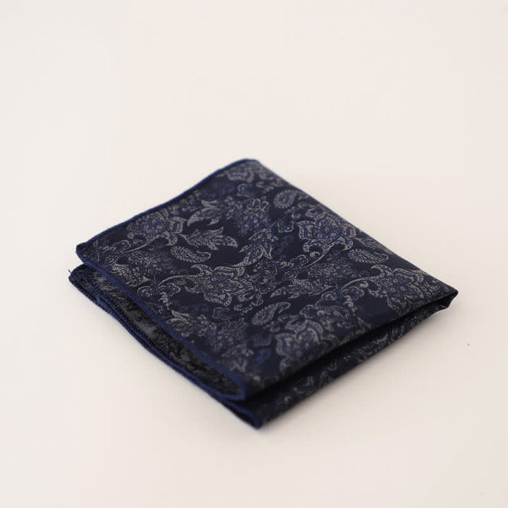 Pañuelo de bolsillo vintage para caballero con múltiples estampados para hombre - Estilo #18 - image 22