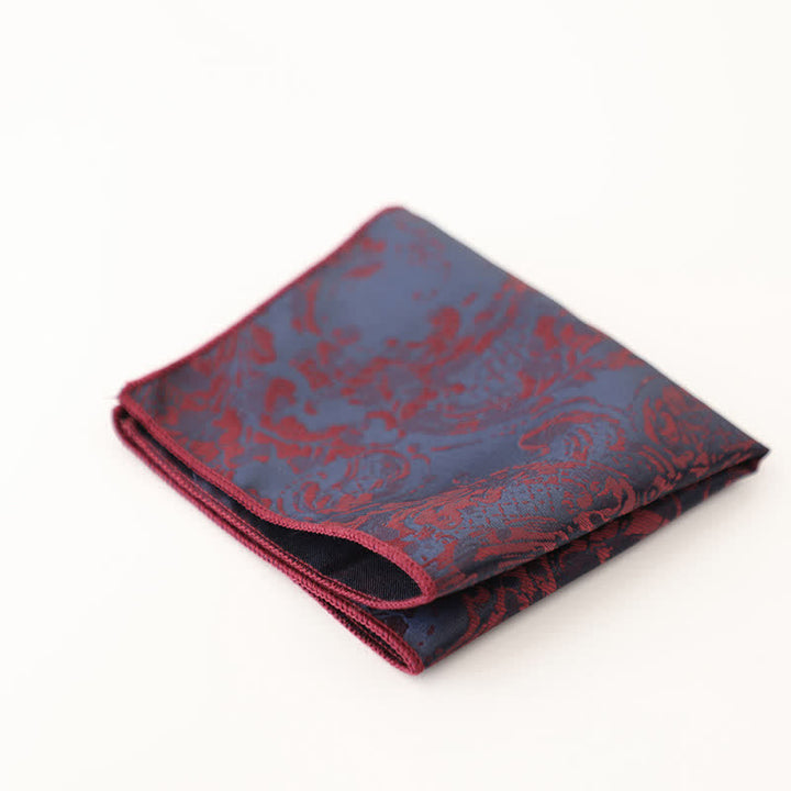 Pañuelo de bolsillo vintage para caballero con múltiples estampados para hombre - Estilo #17 - image 21