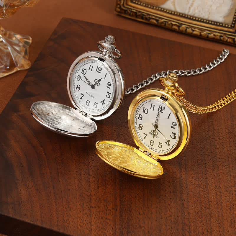 Reloj de bolsillo mecánico personalizado y grabado - image 2