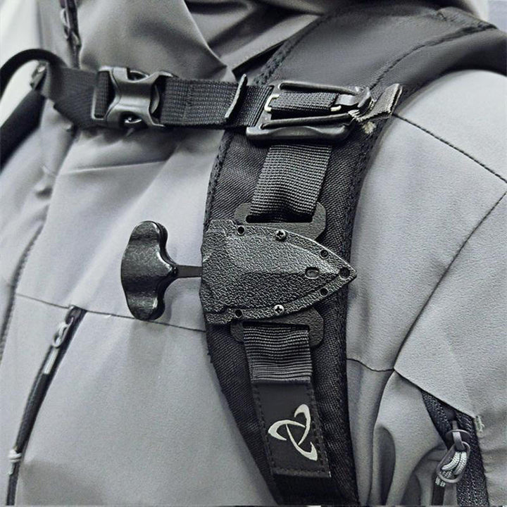 Minicuchillo negro de autodefensa EDC portátil para exteriores - image 1