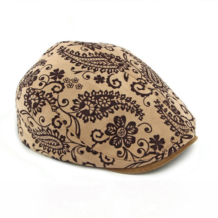 Boina con estampado de anacardos personalizado de estilo étnico - image 5
