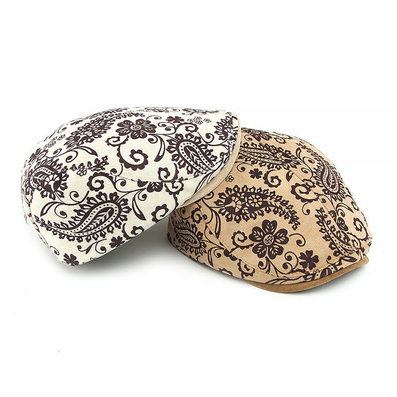 Boina con estampado de anacardos personalizado de estilo étnico - image 3