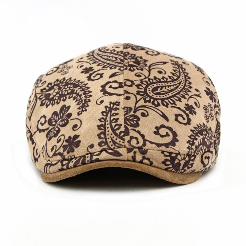 Boina con estampado de anacardos personalizado de estilo étnico - image 4