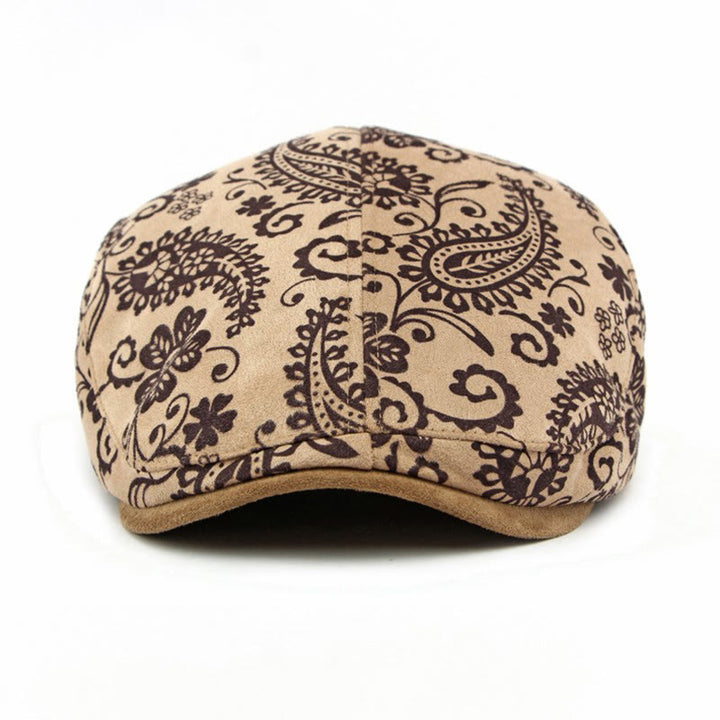 Boina con estampado de anacardos personalizado de estilo étnico - image 4