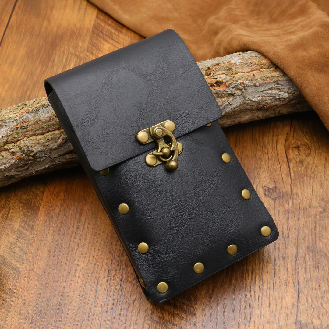 Accesorios para disfraz de Halloween, cinturón retro con bolsa para cinturón - image 5