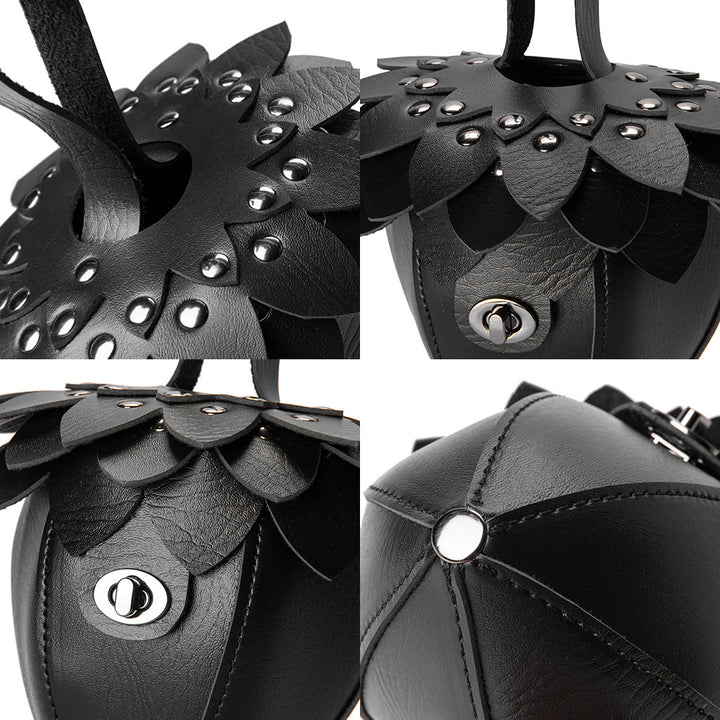 Riñonera retro personalizada con forma de castaña para mujer - image 6