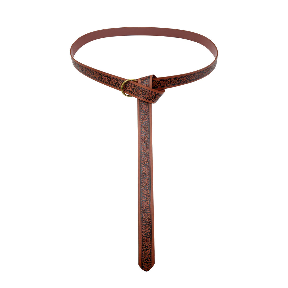 Cinturón vikingo con estampado de hoja de arce para disfraz de Halloween - image 2