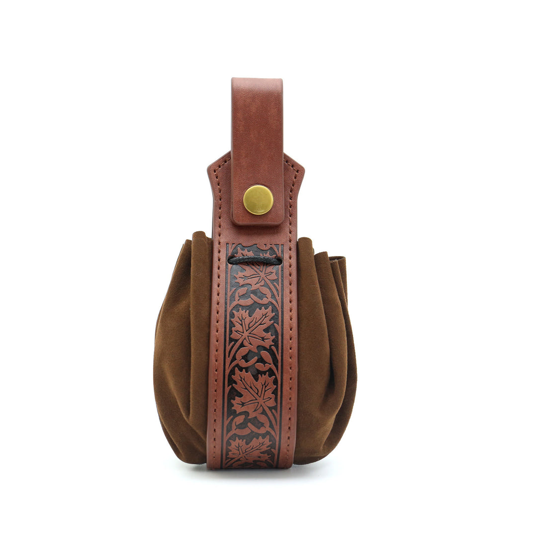 Cinturón vikingo con estampado de hoja de arce para disfraz de Halloween - image 7