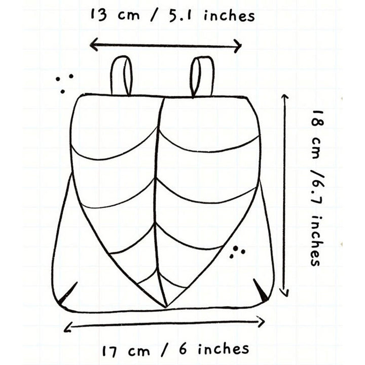 Riñonera vikinga para mujer con diseño de hoja retro de Halloween - image 11