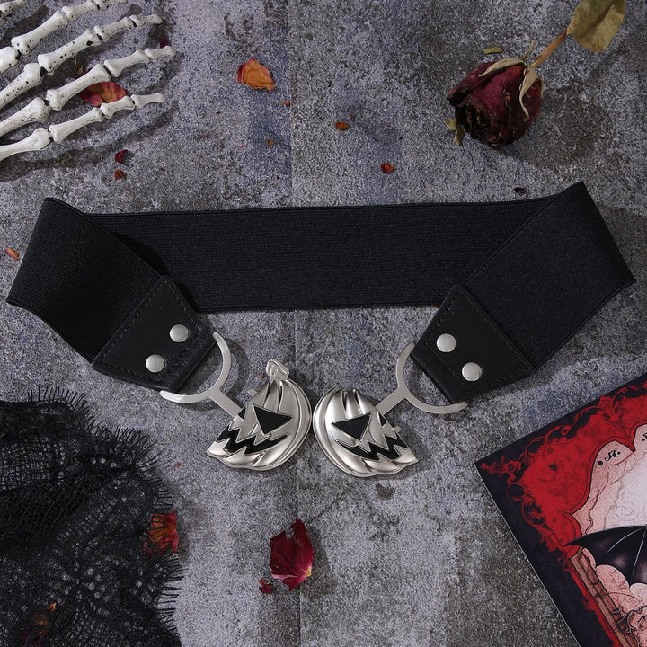 Cinturón corsé para mujer con cabeza de calabaza de Halloween - image 3