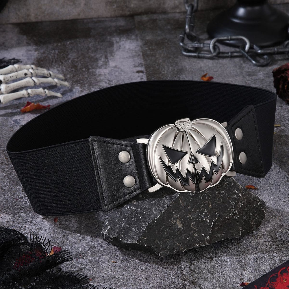 Cinturón corsé para mujer con cabeza de calabaza de Halloween - image 1