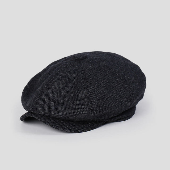 Boina unisex retro de invierno personalizada - Negro - M (22"-22 7/8") - image 2